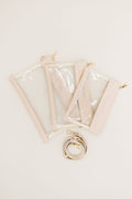 3-Piece Signature Clear Bag Set - Final Sale